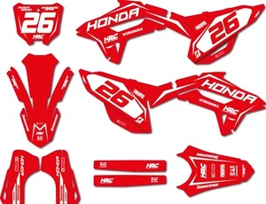 Sticker kit Honda CRF250 R 2022 2023 Shogun style stickers decals graphics kit - Picture 1 of 7