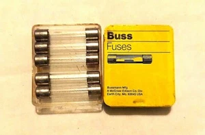 Fusibili Bussman Buss AGC-1-1/2 confezione da 5 - Foto 1 di 3