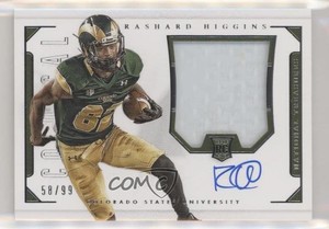 2016 National Treasures Collegiate Colossal /99 Rashard Higgins Rookie Auto RC