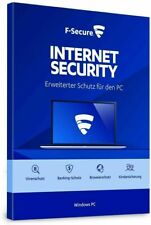 F-Secure Internet Security 2024 1, 3, 5 oder 10 Geräte 1, 2 oder 3 Jahre