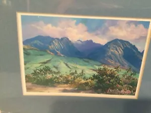 BH Freeland Sealed Litho Print Hawaii Artist “Maui Aloha” - Picture 1 of 2