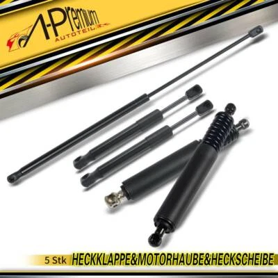 5X GASFEDER Capot Arrière Pour Porsche Cayenne 955 BJ 07-10 - Photo 1/4