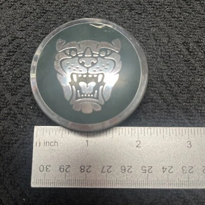 Jaguar XJ XF XK British Green OEM Center Wheel Hub Cap Rim Dust Cover Lug E1125 Foto 1 de 3