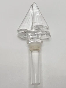 Tapón de botella de velero transparente Mikasa Regatta vino náutico champán - Imagen 1 de 4