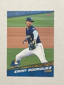 ERIAN RODRIGUEZ 2024 Myrtle Beach Pelicans Card MILB - Picture 1 of 1