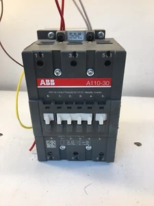 ABB A110-30 Contactor FOR PARTS  See Description - Picture 1 of 6