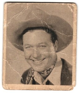 Monte Hale Actor 1948 Bowman Card # 6