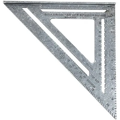 Swanson Tool Co., Inc Swanson T0108 Big 12 Speed Square Layout Tool with Blue - Image 1 of 4