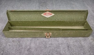 Vintage SK Tools Socket Set Metal Box 17 1/2"L x 3 1/4"W x 2"D Made in the USA - Picture 1 of 5
