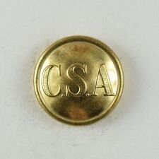 Vintage Confederate CSA Reenactor Uniform Button Original 2 E12AT
