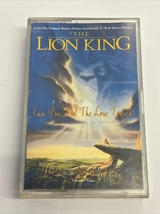 The Lion King, Can You Feel The Love Tonight, Elton John, Cassette Single - Picture 1 of 2