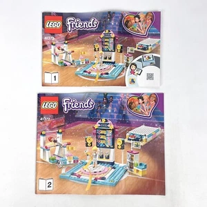 LEGO Friends Stephanie's Gymnastics Show 41372 Instruction Booklet Manuals 1 & 2 - Picture 1 of 6