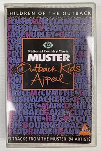 National Country Music Muster Outback Kids Appeal Cassette Tape Apex 1994 - Picture 1 of 24