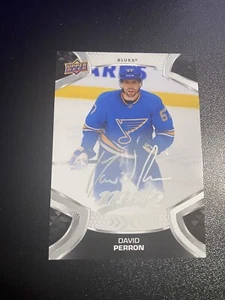 David Perron Silver Script 2021-22 MVP Hockey - Bild 1 von 2