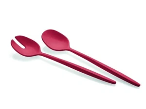 Set De 2 Utensilios De Ensalada Guzzini My Fusion En Plástico Rojo Mate - Imagen 1 de 3