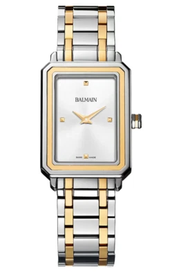 全新 Balmain 女士瑞士 Eirini 双色不锈钢表带手表 B43823926 — 第 1/4 张图片