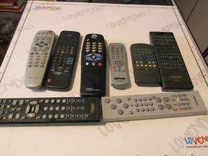 Lote 8 Mandos a Distancia TV - vari - Siemens - Grätz - Mivar - Philips - - Imagen 1 de 5