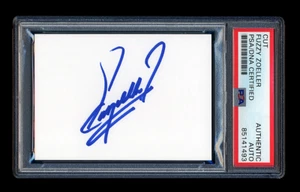 FUZZY ZOELLER SIGNED MINT CUT PSA/DNA AUTOGRAPH MASTERS US OPEN GOLF CHAMPION - Picture 1 of 1