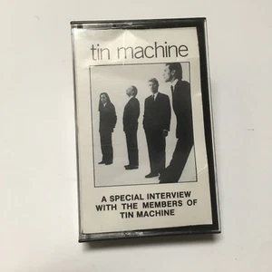 TIN MACHINE Interview 1989 CANADA Promo CASSETTE Music & interview DAVID BOWIE - Picture 1 of 4