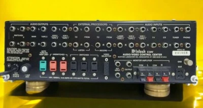 McIntosh C34V Audio/Video Control Center Stereo Preamplifier Working - Image 1 of 4