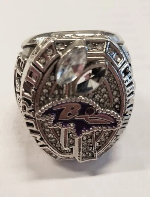 Ravens 2012 NFL Championship Ring/ Flacco - Image 1 of 3