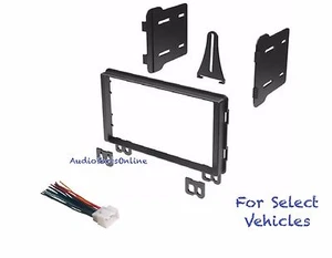 Double Din Car Stereo Radio Dash Kit Combo for some 2001 2002 2003 Ford Mustang - Picture 1 of 1