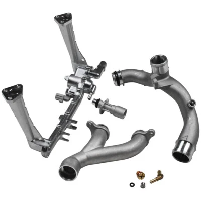 Upgraded Aluminum Coolant Water Pipe Kit for 2014-19 Land Rover Range Rover 3.0L - Image 1 of 4