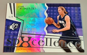 Dirk Nowitzki # 92 SPxcellence/3999 von 2003-04 aus Upperdeck SPx Mint Vintage - Bild 1 von 5