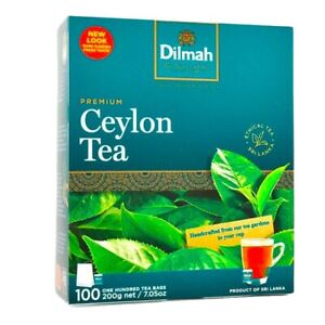 Dilmah Ceylon Premium Tea 100 Bags - 200g The Single Origin Pure 100% Natural
