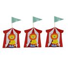 20 Pcs Circus Animal Theme Baby Shower Souvenirs Favor Boxes Happy Candy