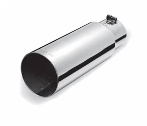 Gibson 500350 Stainless Steel Exhaust Tip 3″‑3.5″ Clamp‑On 12″ Length - Picture 1 of 3