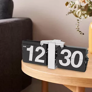 Retro elektrische digitale Klappuhr ausklappbare Wand- und Tischuhr Flip Clock USA - Bild 1 von 15
