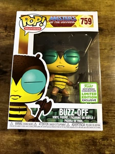 Funko Masters of the Universe Buzz Off #759 2019 Spring Convention in Protector - Picture 1 of 6
