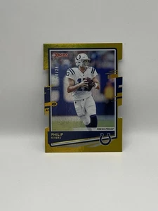 2020 Panini Donruss Press Proof Gold Die-Cut /25 Philip Rivers #120 - Picture 1 of 2
