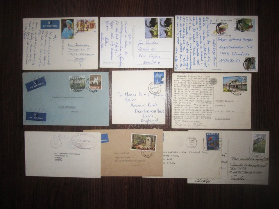 ЗАМБИЯ ОБЛОЖКИ и КАРТЫ - Изображение 1 из 1