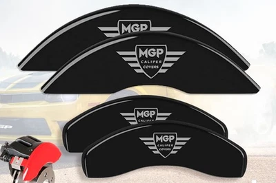 1997 宝马 318is Base E36 前后黑色 "MGP" 制动盘卡钳盖 4 件 — 第 1/4 张图片