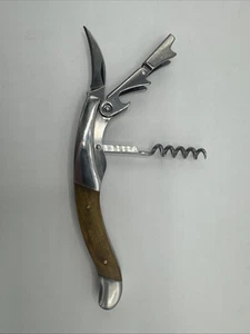 Montana Artisan Company Korkenzieher Weinflaschenöffner - Holzmaserung - Bild 1 von 4