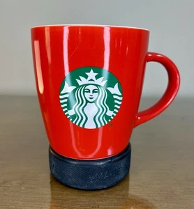 Starbucks 2021 Holiday Cocoa Coffee Mug RED with Classic MERMAID Logo 12oz - Bild 1 von 10