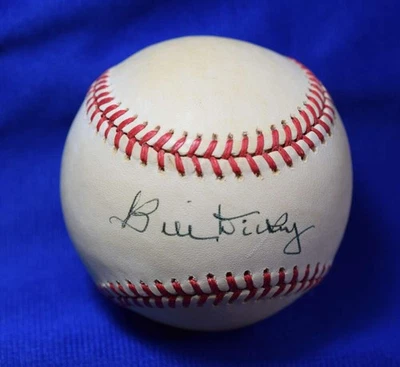 Bill Dickey JSA LOA Autograph American League OAL Signed Baseball - Image 1 of 2