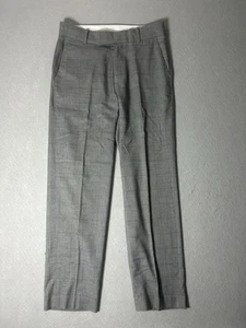 Calvin Klein Pants Boy's Size 14 Gray Flat Front Dress Pockets - Picture 1 of 8