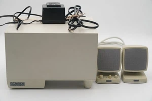 Altec Lansing ACS340 2.1 Multimedia Computer Speaker System Subwoofer & Adapter - Picture 1 of 8