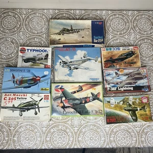 1/72 Model Airplane Kits -Hawker, Su-25K, Beech AT-11, Dewoitine, LaG-5, P-38F - Picture 1 of 7