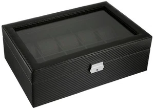 34-705 Modena Handmade Leather Synthetic Watch Case - Picture 1 of 5