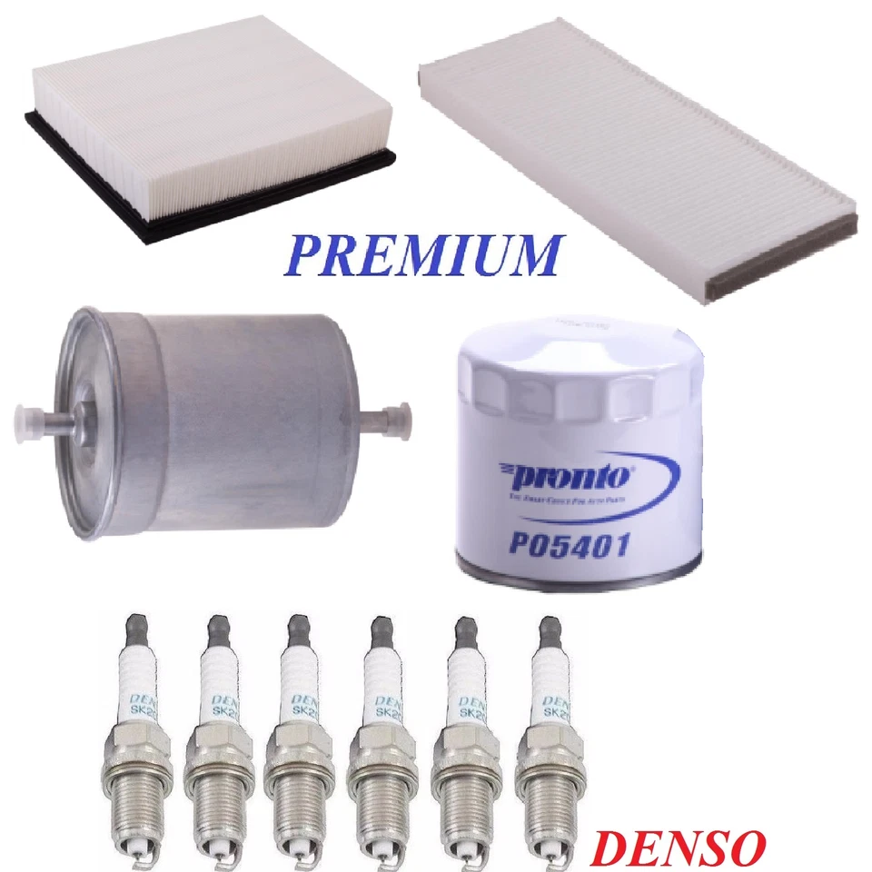 Tune Up Kit Filters Spark Plugs for Volkswagen Passat V6; 2.8L 1998-2001 - Image 1 of 1
