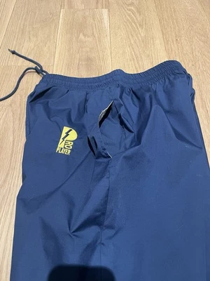 Pantalones de chándal cortavientos Golden State Warriors Pro Player de colección años 90 nuevos L azul marino Foto 1 de 4