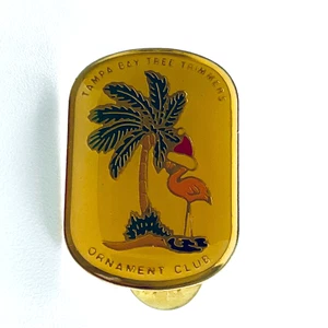 Tampa Bay Tree Trimmers Ornament Club Hallmark Lapel Pin - Picture 1 of 5