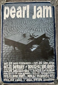 Pearl Jam Poster 1993 Piano Puppet Tour Poster US Ames Bros - NEUWERTIG - Bild 1 von 5