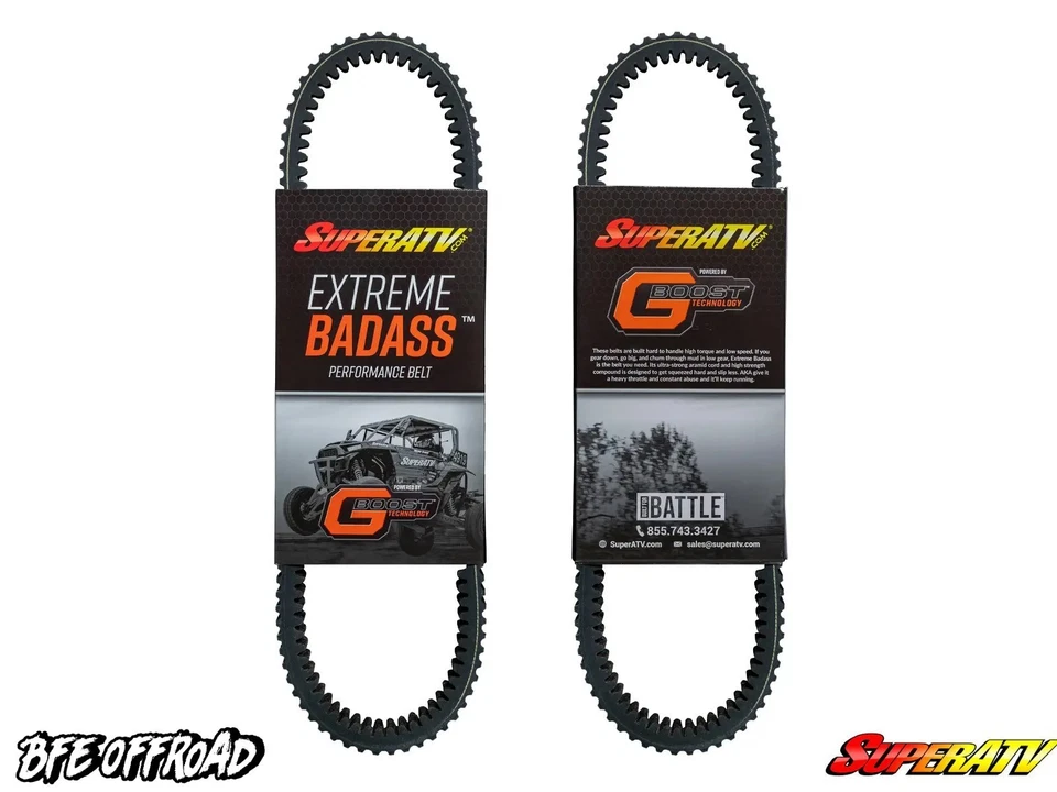 SuperATV GBoost Extreme Badass Heavy Duty Drive Belt CAN AM MAVERICK X3 ALL 17+ - Image 1 of 1