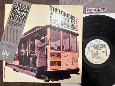 THELONIOUS MONK - Alone In San Francisco LP - Riverside RLP-1158 OJC-231 - EX - Image 1 of 2
