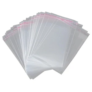 100X Sacchetti per Pacchi A3 45X32Cm Trasparente ChiusuraBarer Plastica4168 - Foto 1 di 1